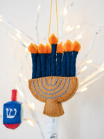 Craftspring Felt Menorah Ornament