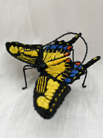 Amazon Ecology Yellow Swallow Tail Butterfly Ornament