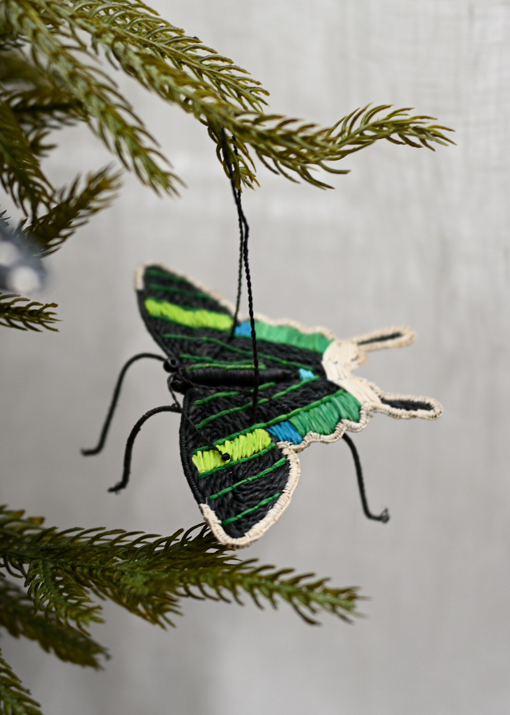 Amazon Ecology Urania Butterfly Ornament