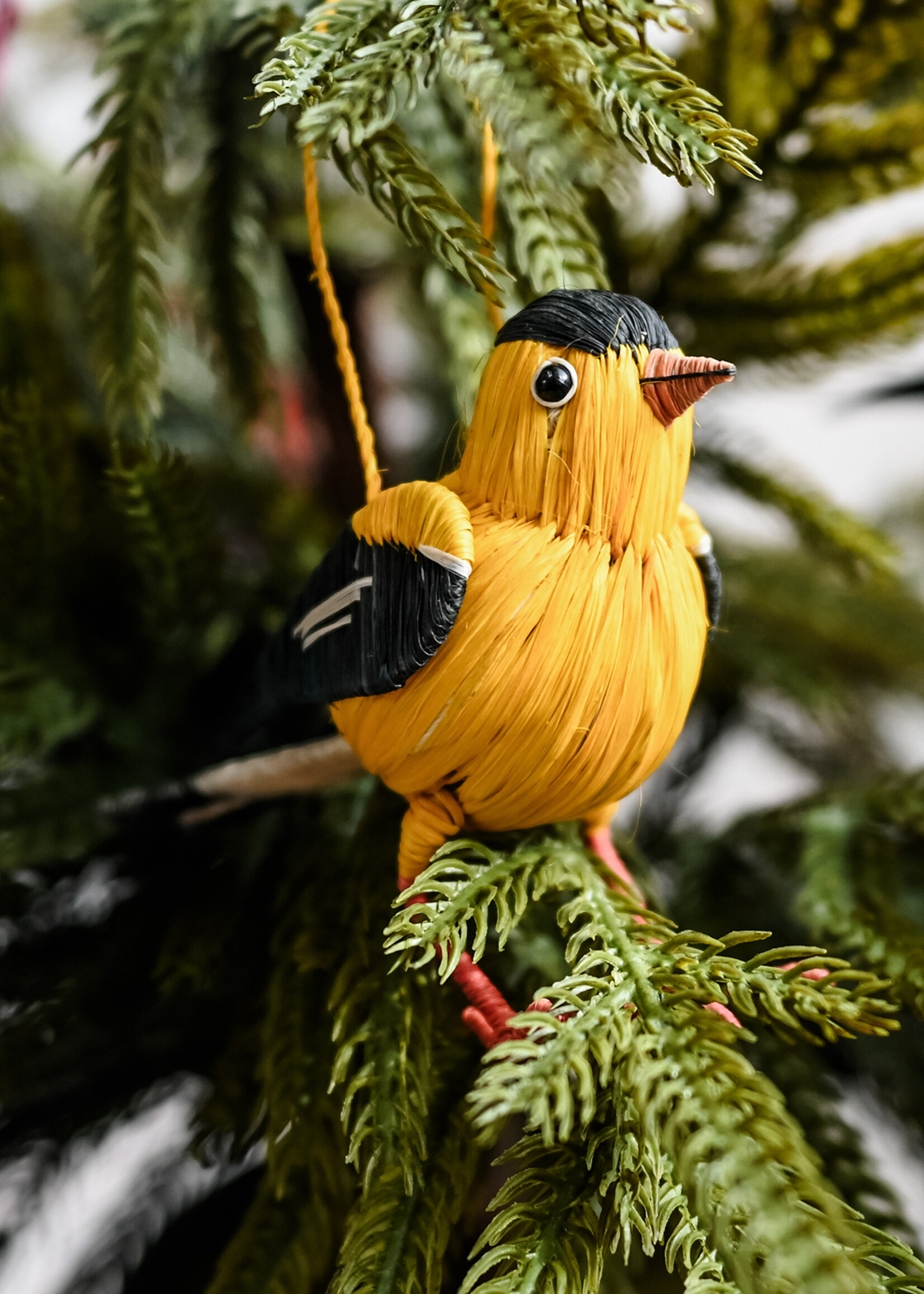 Amazon Ecology Goldfinch Ornament