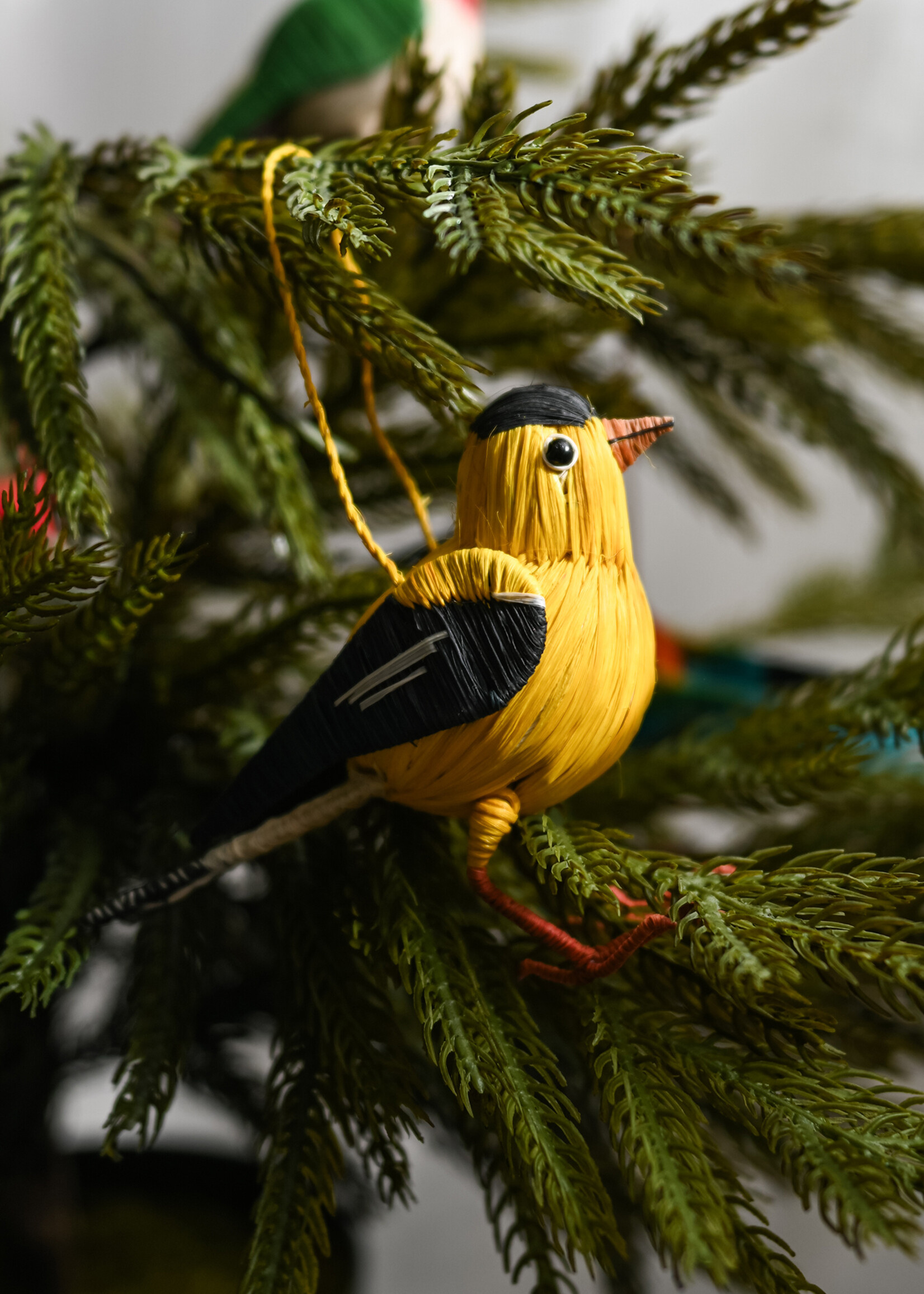 Amazon Ecology Goldfinch Ornament