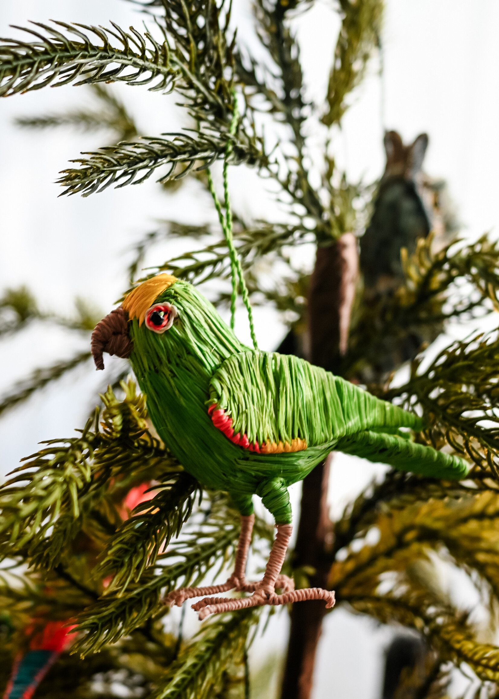 Amazon Ecology Yellow Crowned Parrot Ornament