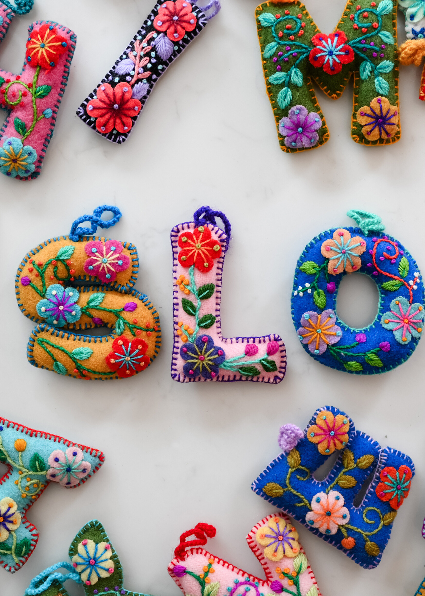 Ornaments 4 Orphans FINAL SALE - Letter O Ornament