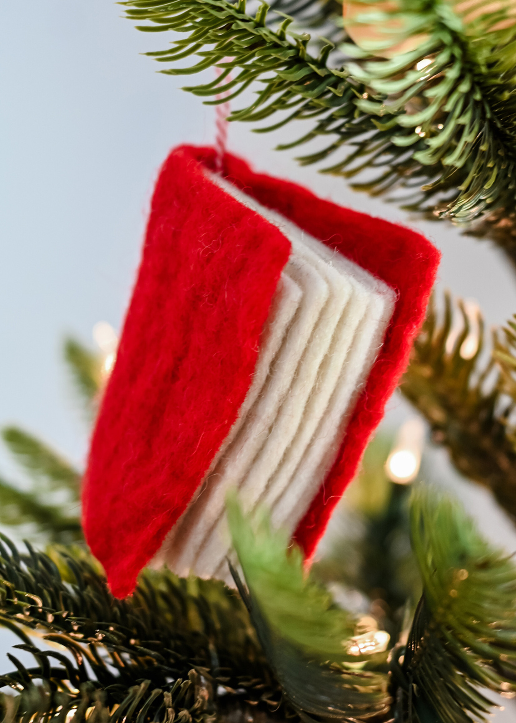 Ornaments 4 Orphans Felt Book Ornament