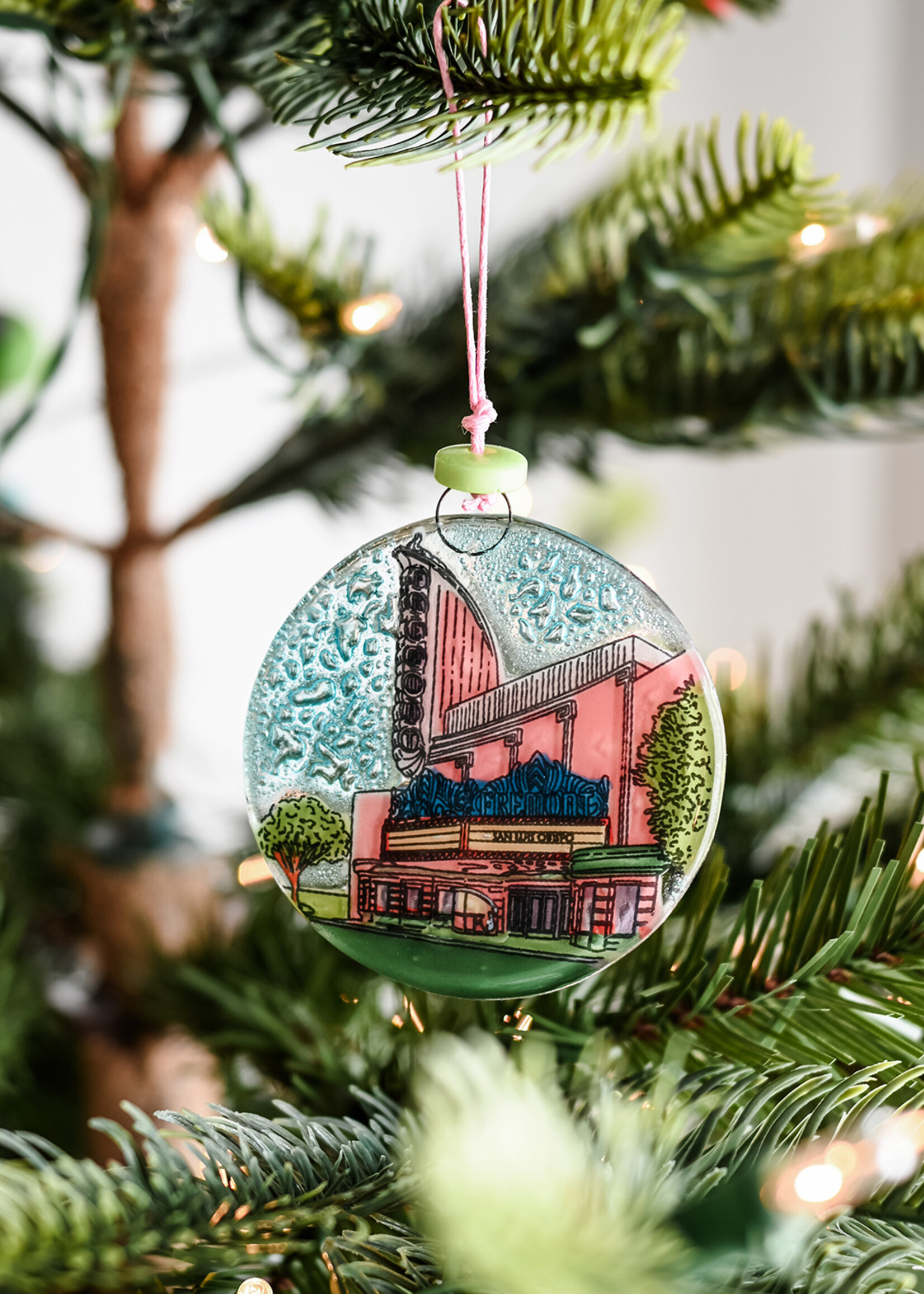 Pampeana Fremont Theater Glass Ornament