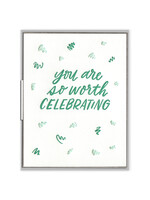 Ink Meets Paper So Worth Celebrating Card