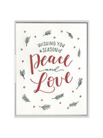 Ink Meets Paper A Season of Peace and Love Card