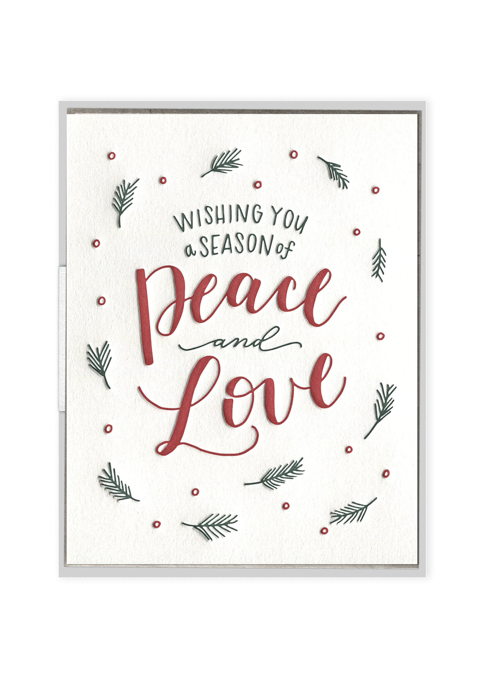 Ink Meets Paper A Season of Peace and Love Card