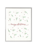 Ink Meets Paper Merry Christmas Script Card