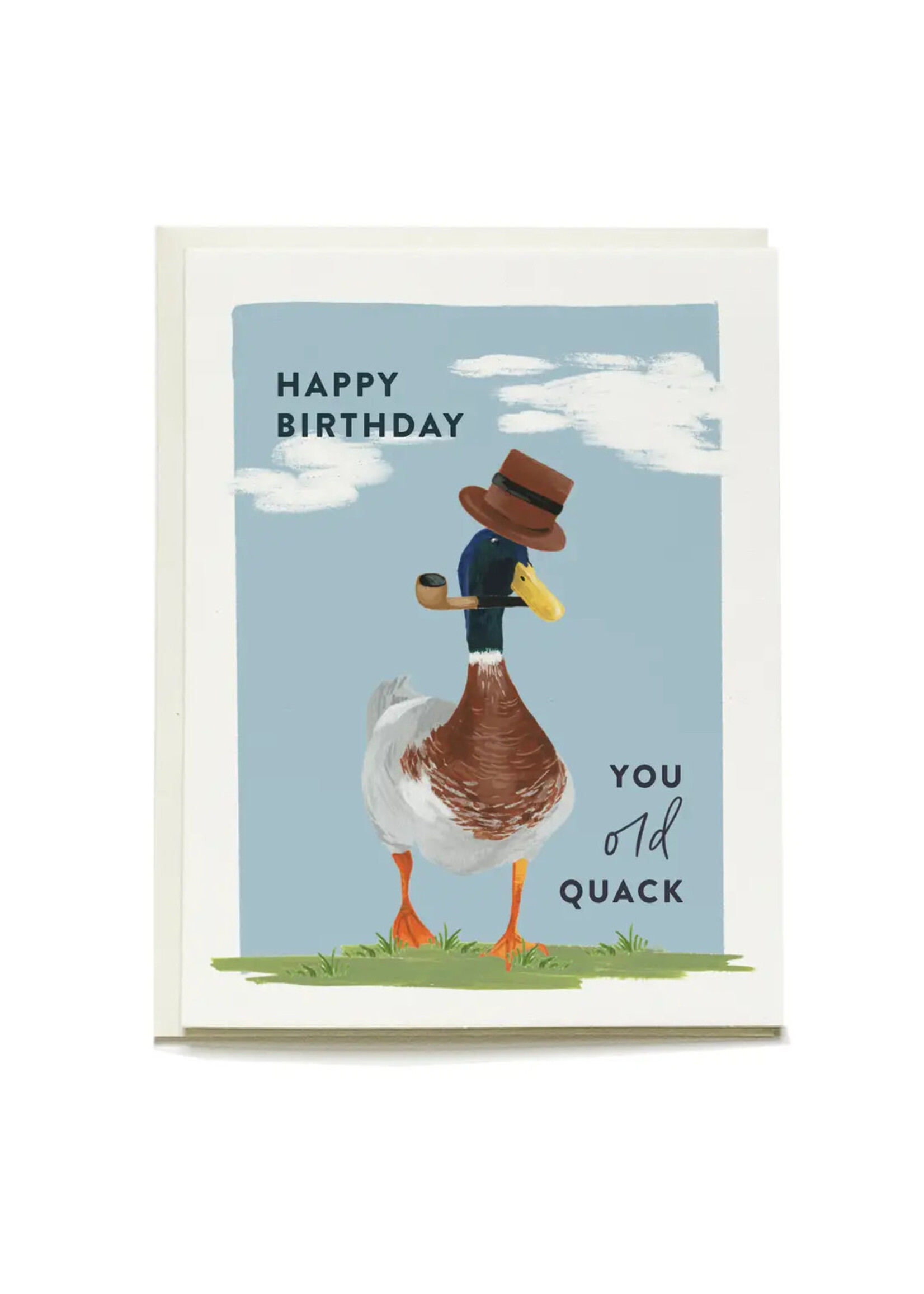 Pen + Pillar Old Quack Birthday Duck Card