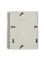 Pen + Pillar Dogs at Play Notebook - Lined