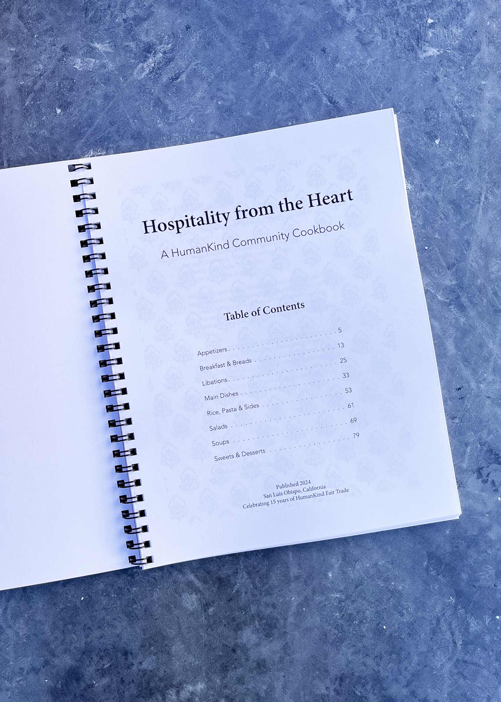 Hospitality from the Heart - A HumanKind Community Cookbook