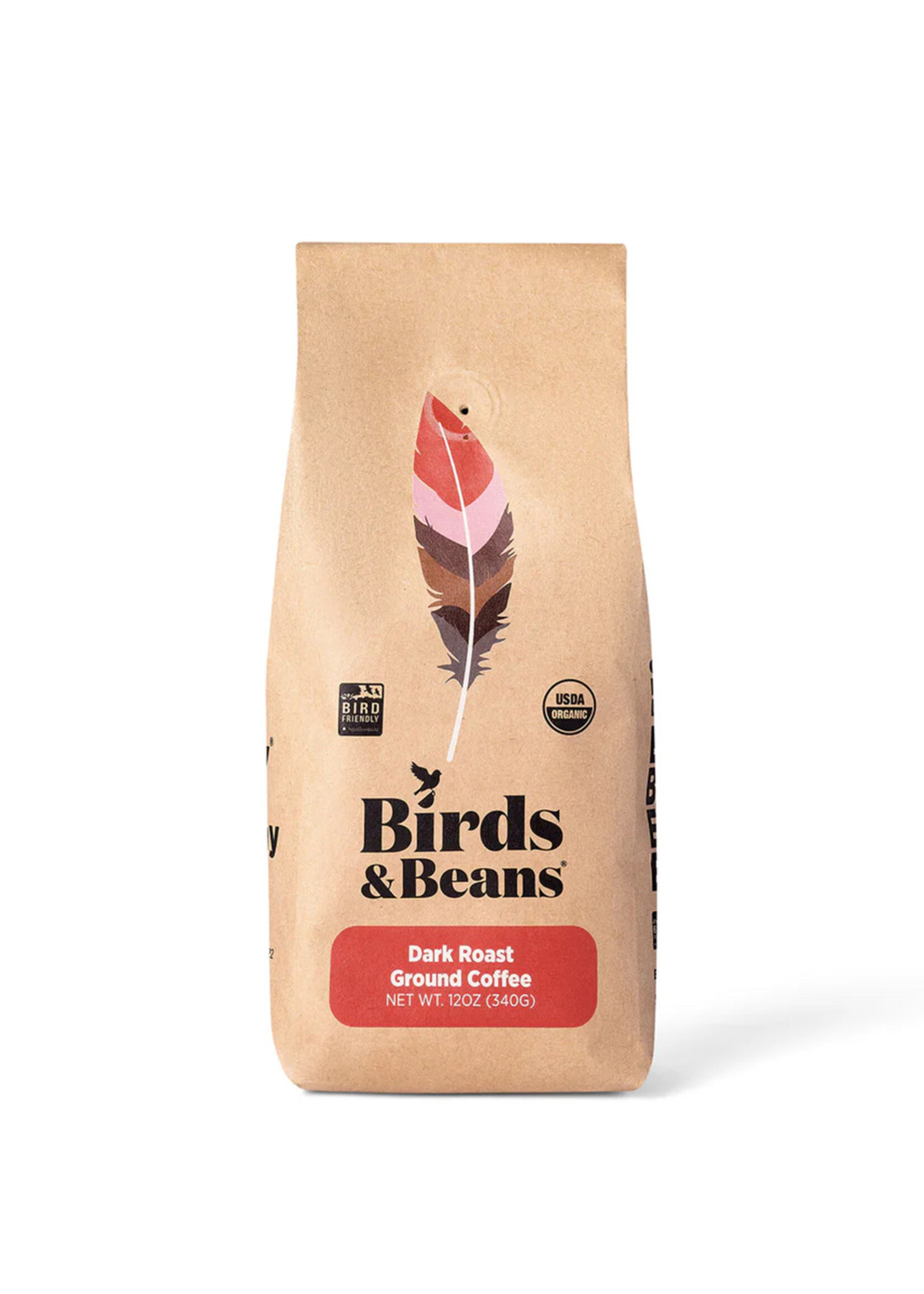 Birds & Beans Scarlet Tanager Dark Roast Coffee - Ground