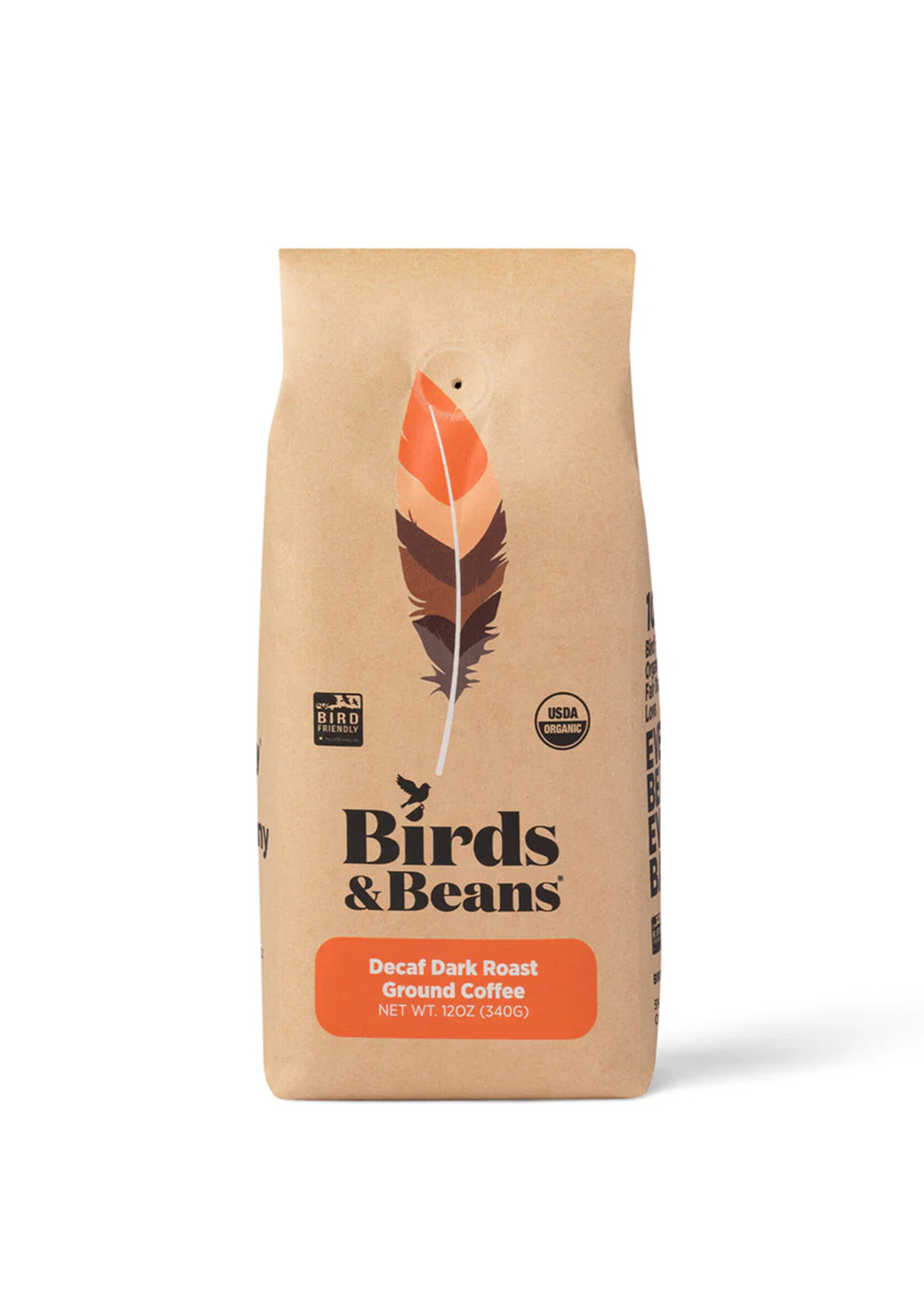 Birds & Beans Baltimore Oriole Dark Roast Decaf Coffee - Ground