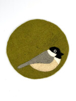 Women of the Cloud Forest Black-Capped Chickadee Felt Trivet