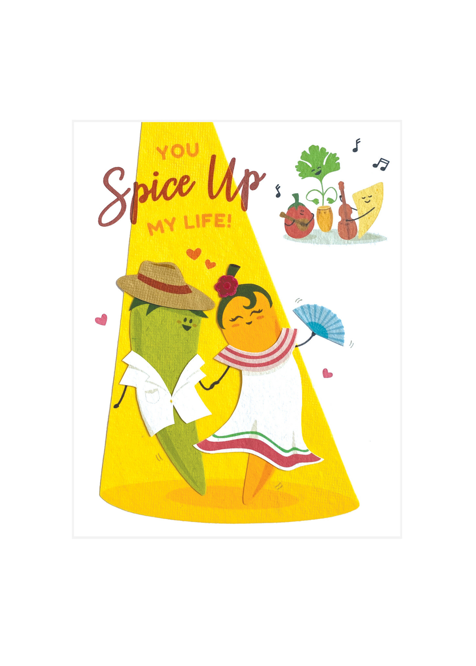 Good Paper Spice Up My Life Card