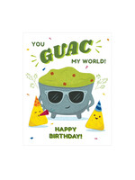 Good Paper Guac My World Birthday Card