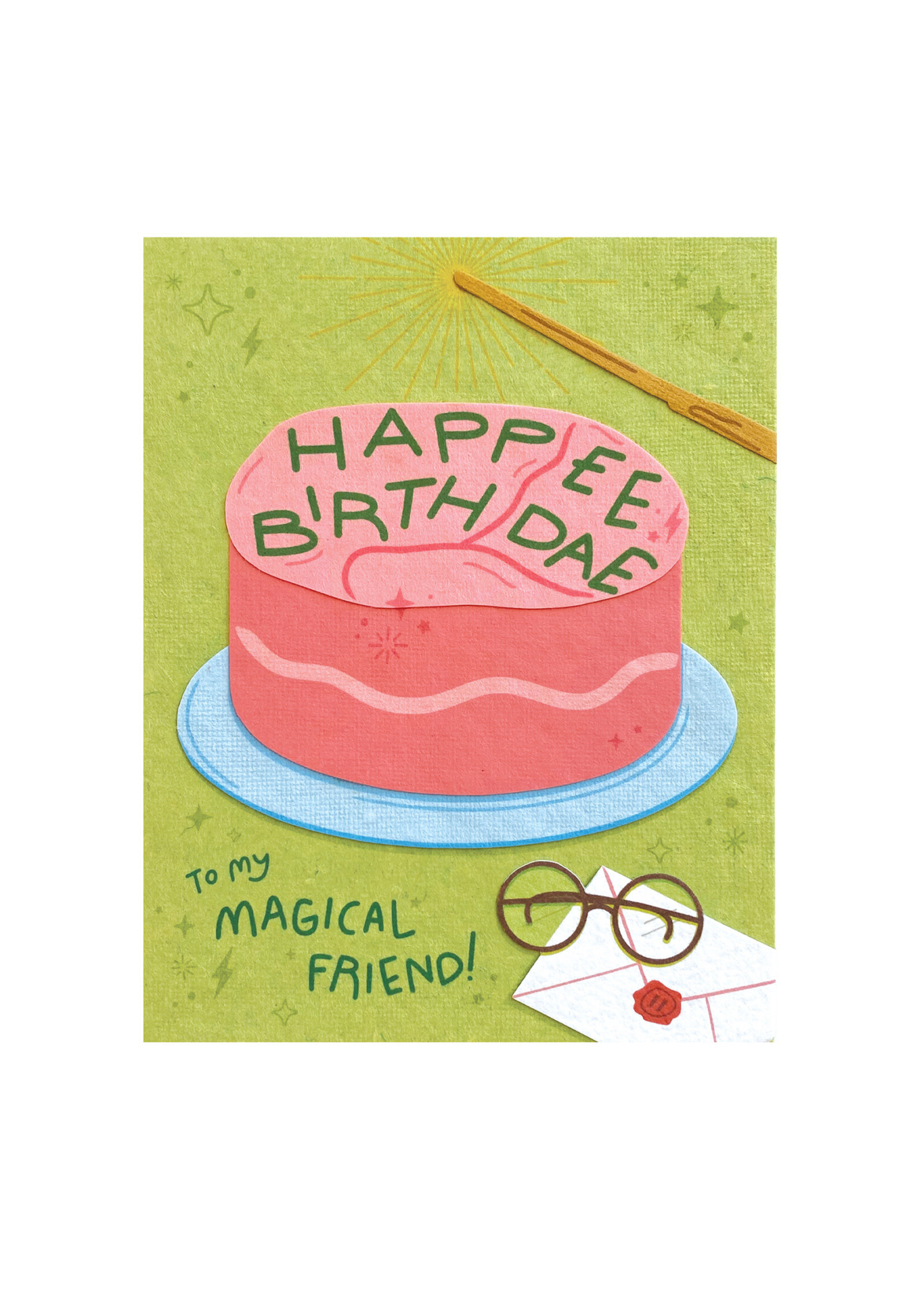 Good Paper Magical Friend Birthday Card