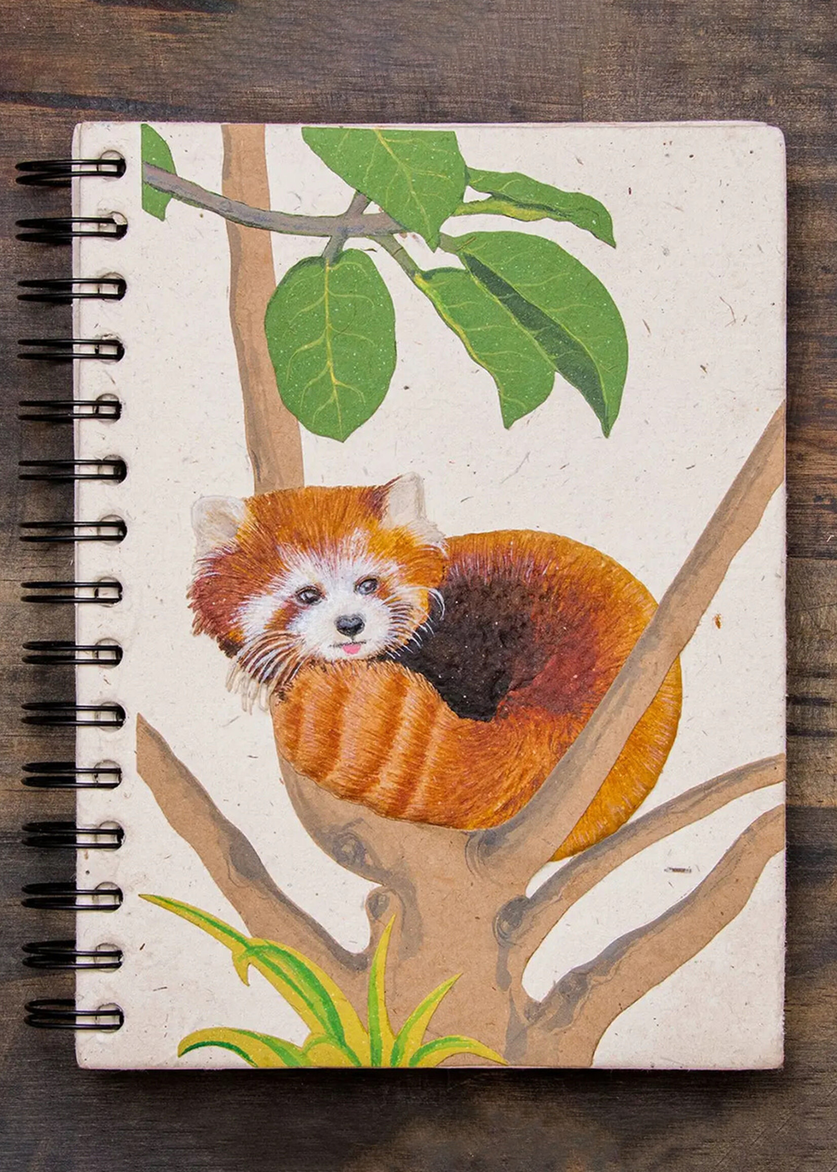 Mr. Ellie Pooh Red Panda Notebook