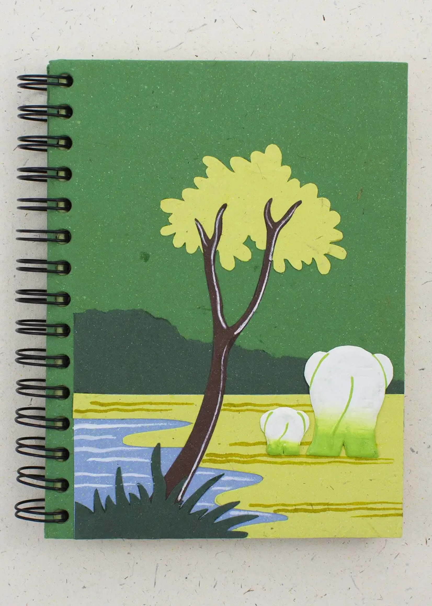 Mr. Ellie Pooh Elephants Notebook