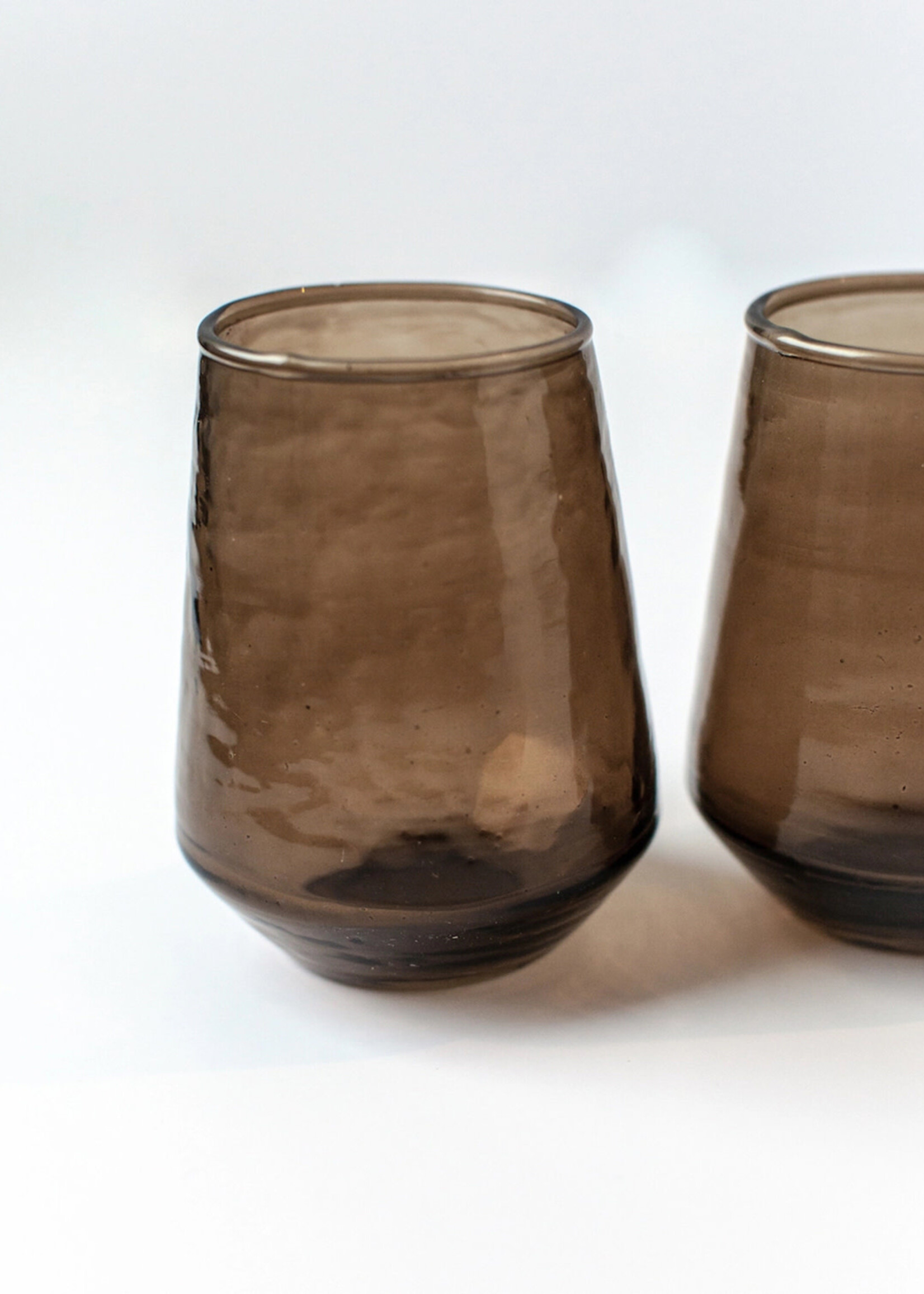 Creative Women Hammered Glass Tumbler
