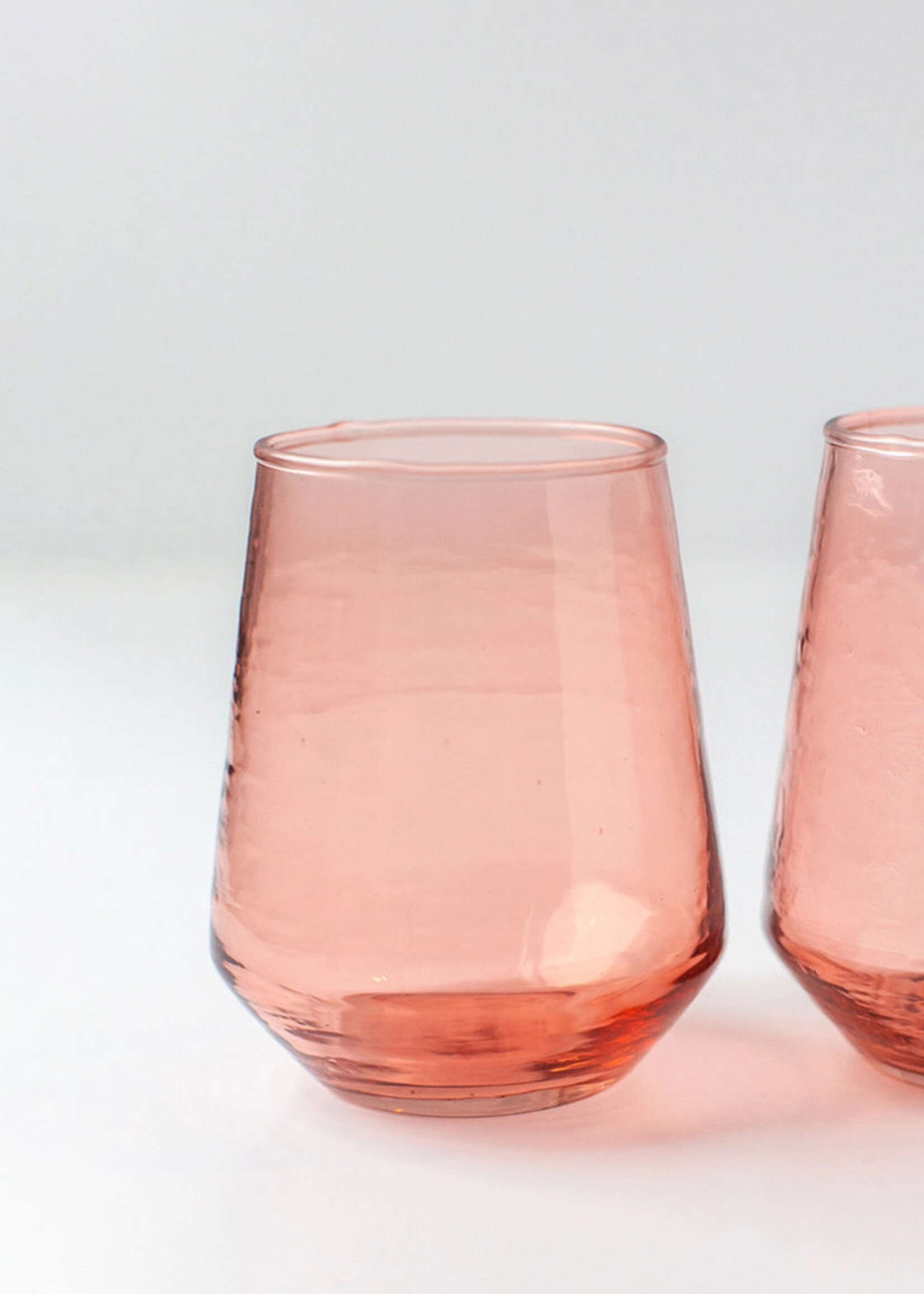 Creative Women Hammered Glass Tumbler