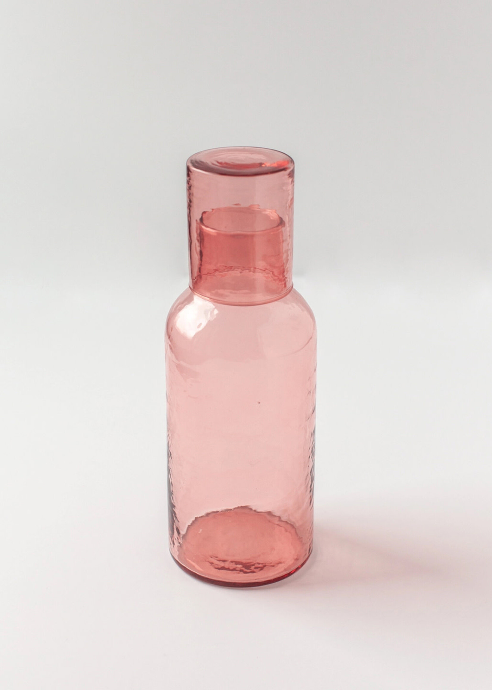 Creative Women Handblown Hammered Glass Carafe