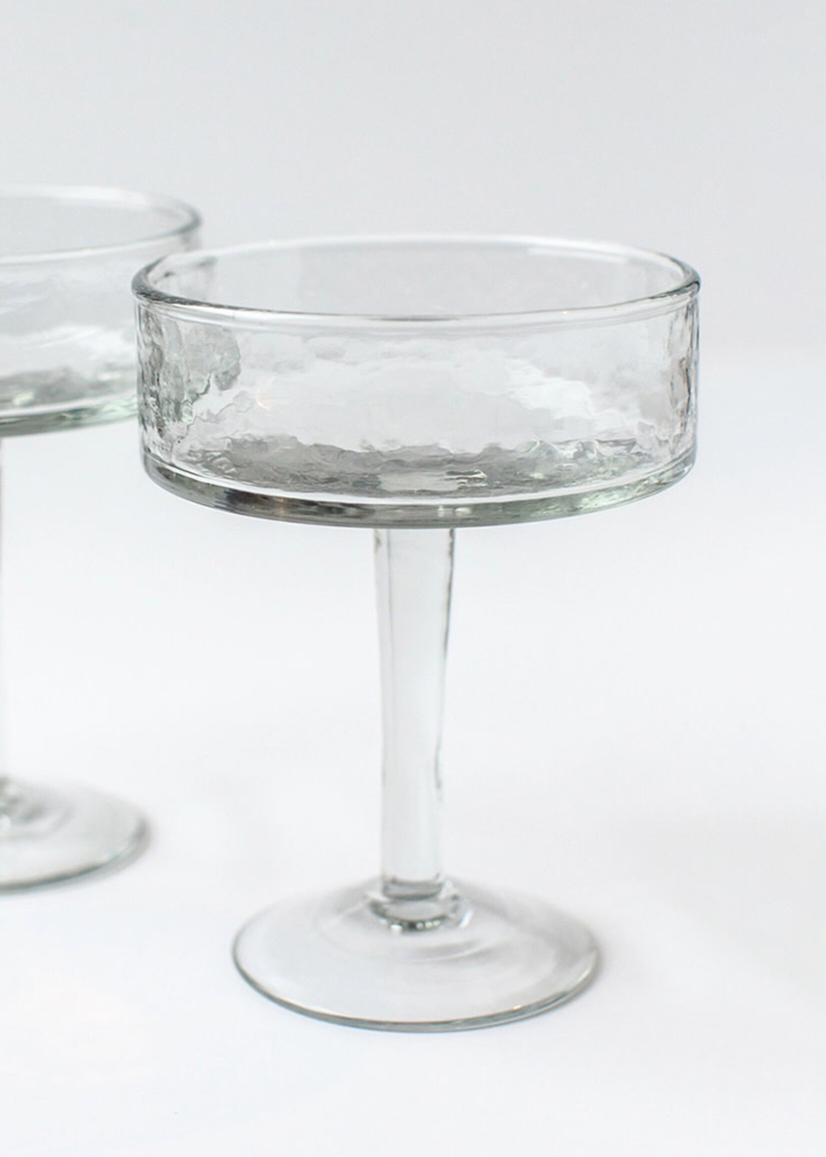 Creative Women Hammered Glass Cocktail Glass