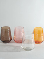Creative Women Hammered Glass Tumbler