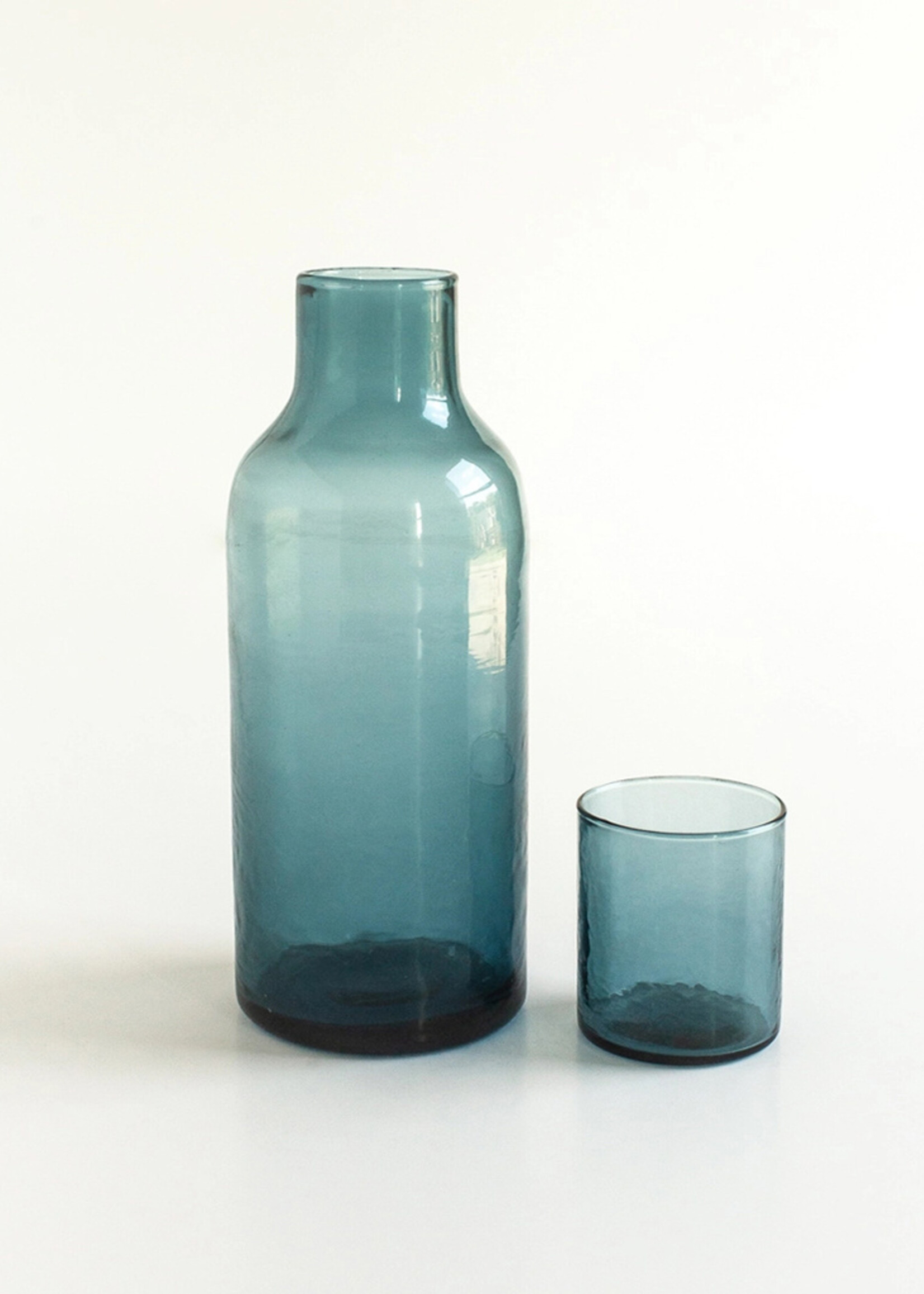 Creative Women Handblown Hammered Glass Carafe