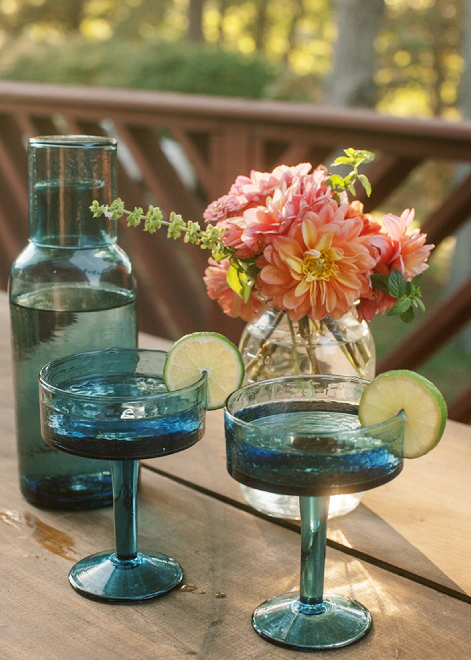 Creative Women Hammered Glass Cocktail Glass