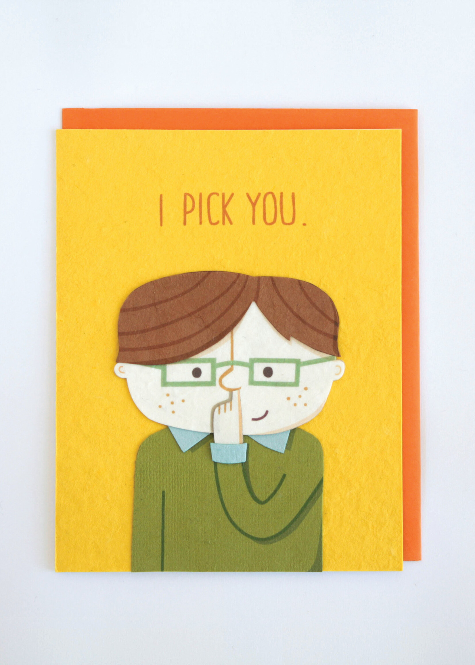 Good Paper I Pick You Card