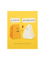 Good Paper Will You Brie Mine Card