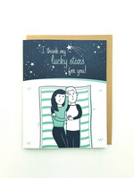 Good Paper Lucky Stars Love Card