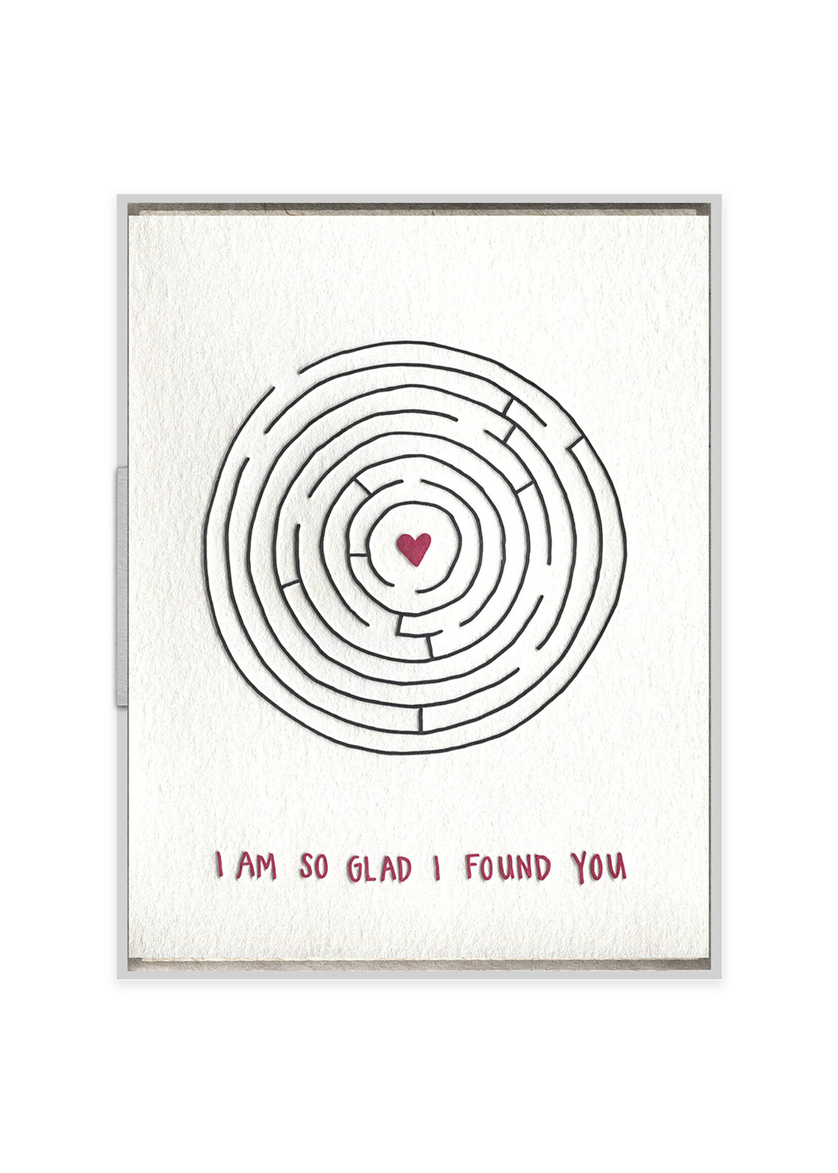 Ink Meets Paper So Glad I Found You Card