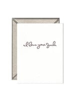 Ink Meets Paper FINAL SALE - I Love Your Smile Card