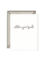 Ink Meets Paper I Love Your Smile Card