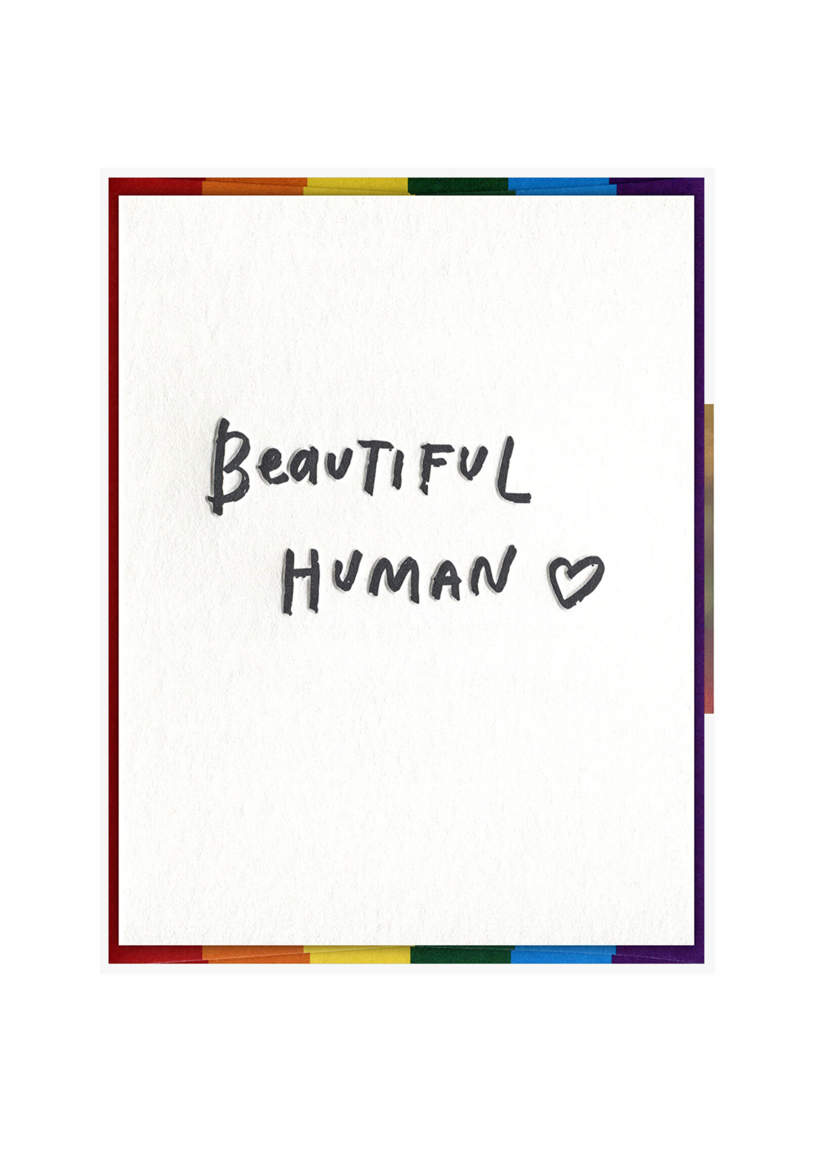 Ink Meets Paper Beautiful Human Card