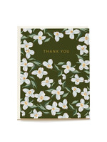 Pen + Pillar FINAL SALE - Blue Dogwood Thank You Card