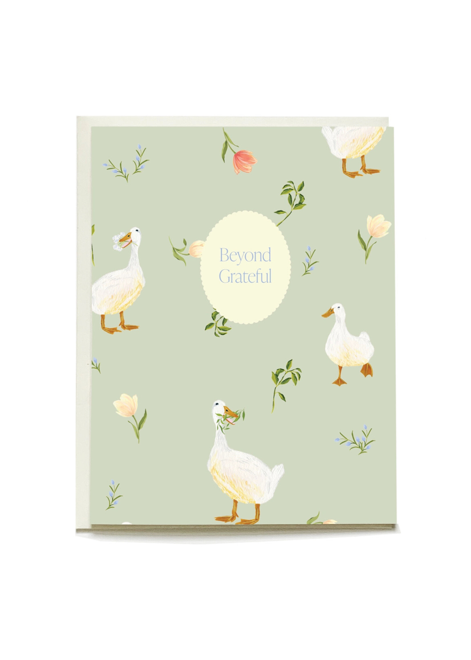 Pen + Pillar Duck Thank You Card