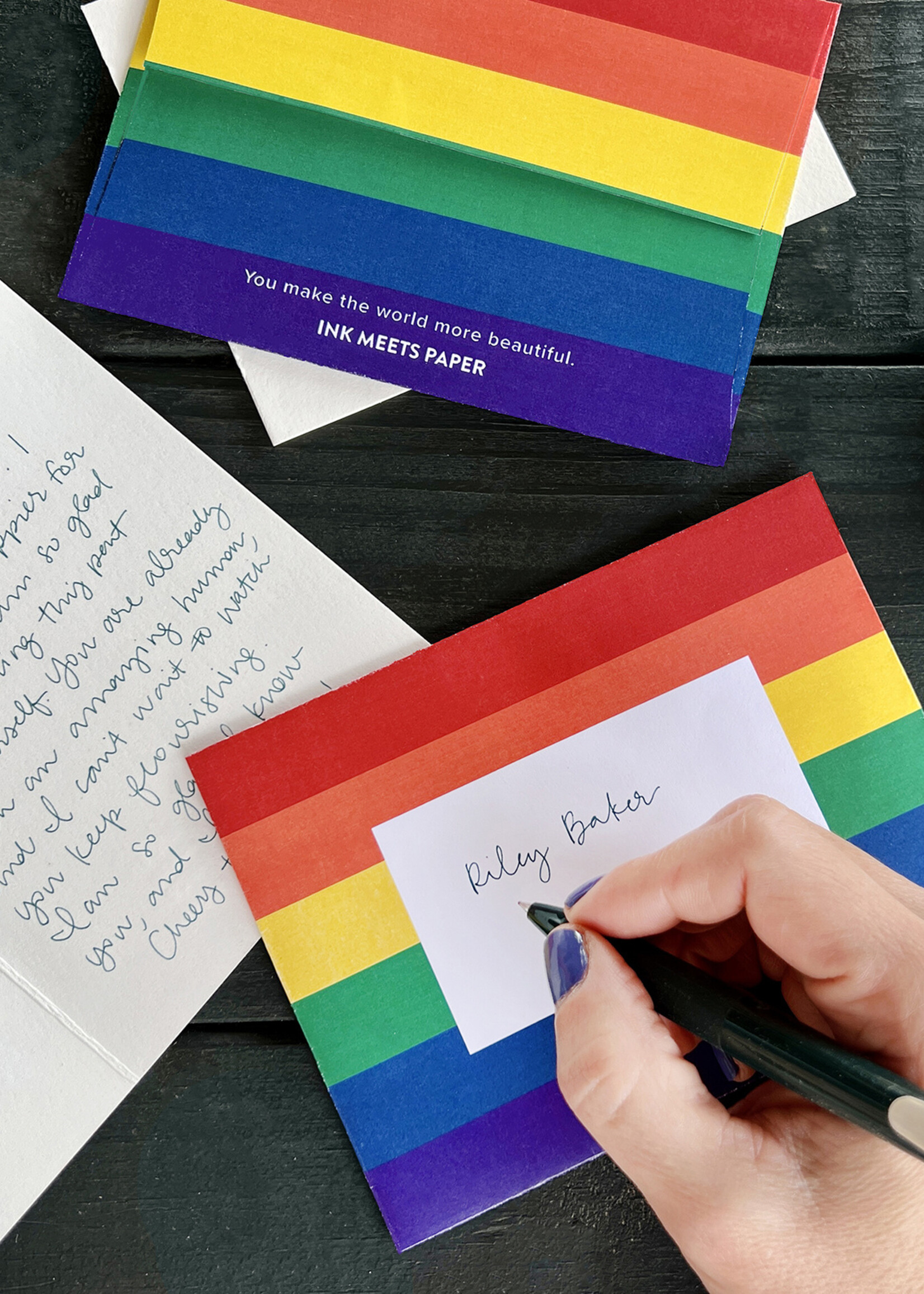 Ink Meets Paper Beautiful Human Card