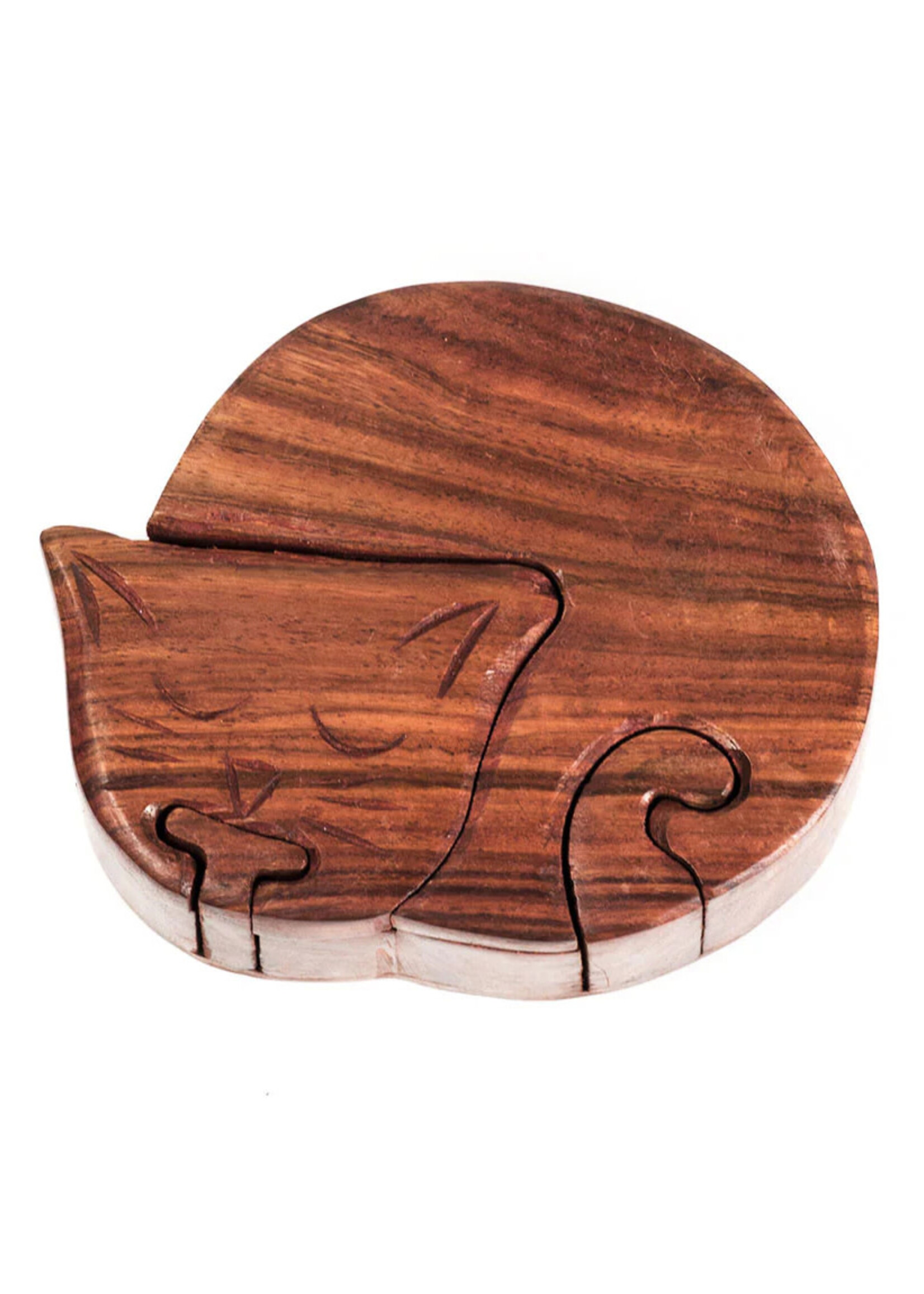 Matr Boomie Sleeping Cat Puzzle Box