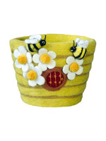 dZi Honey House Felt Pot