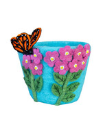 dZi Monarch Bouquet Felt Pot