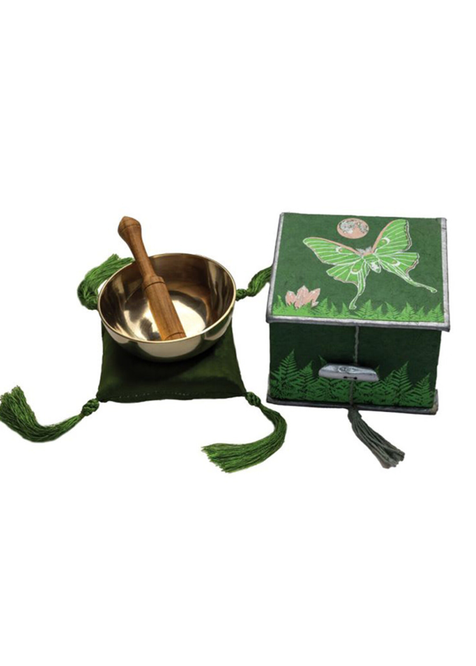 dZi Luna Moth Meditation Bowl