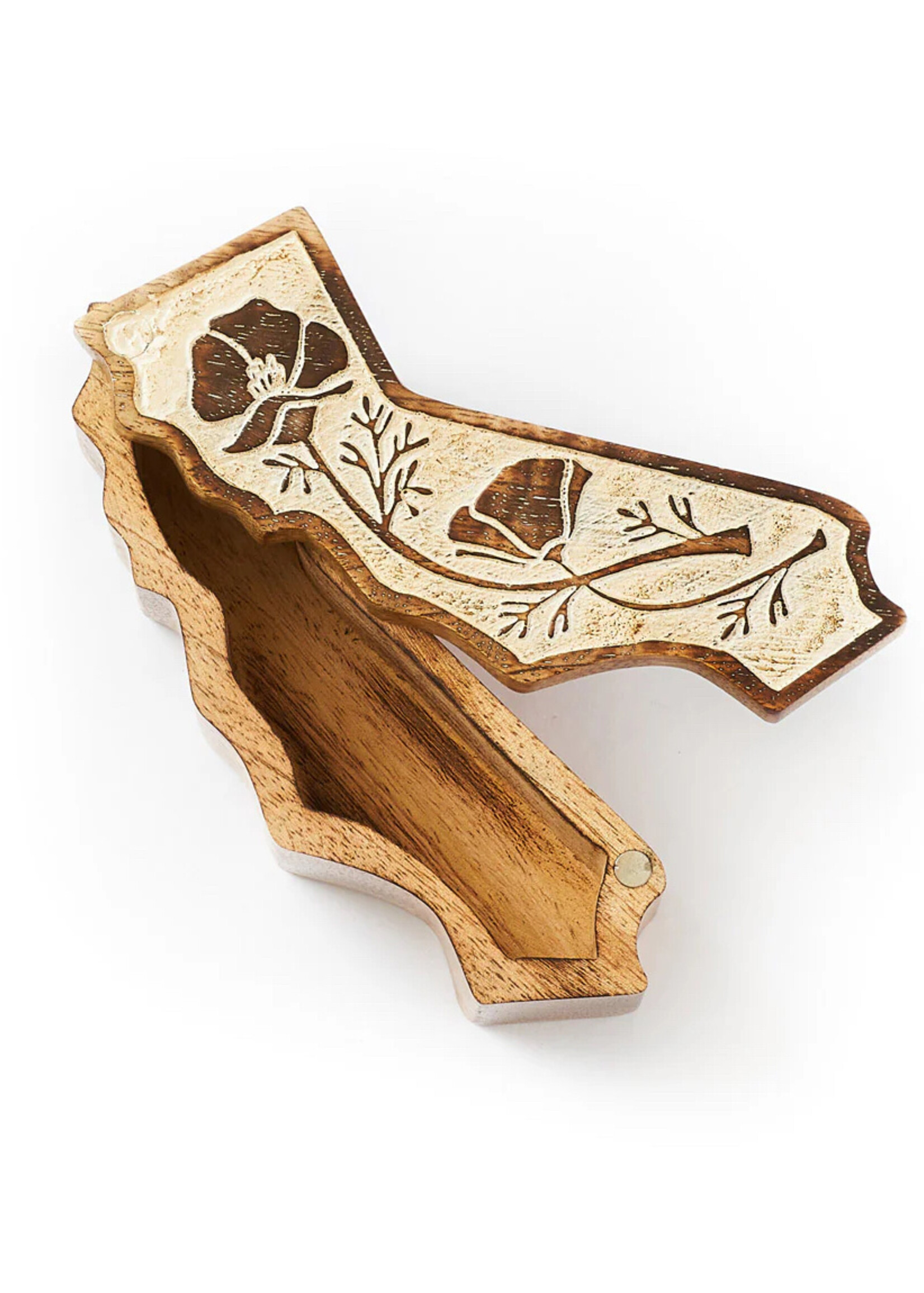 Matr Boomie California State Poppy Keepsake Box