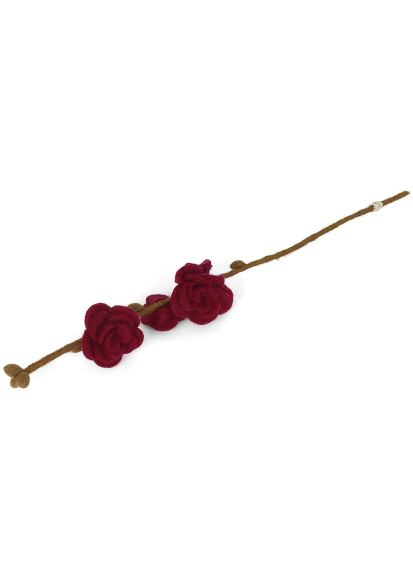 Gry and Sif Felt Rose Branch
