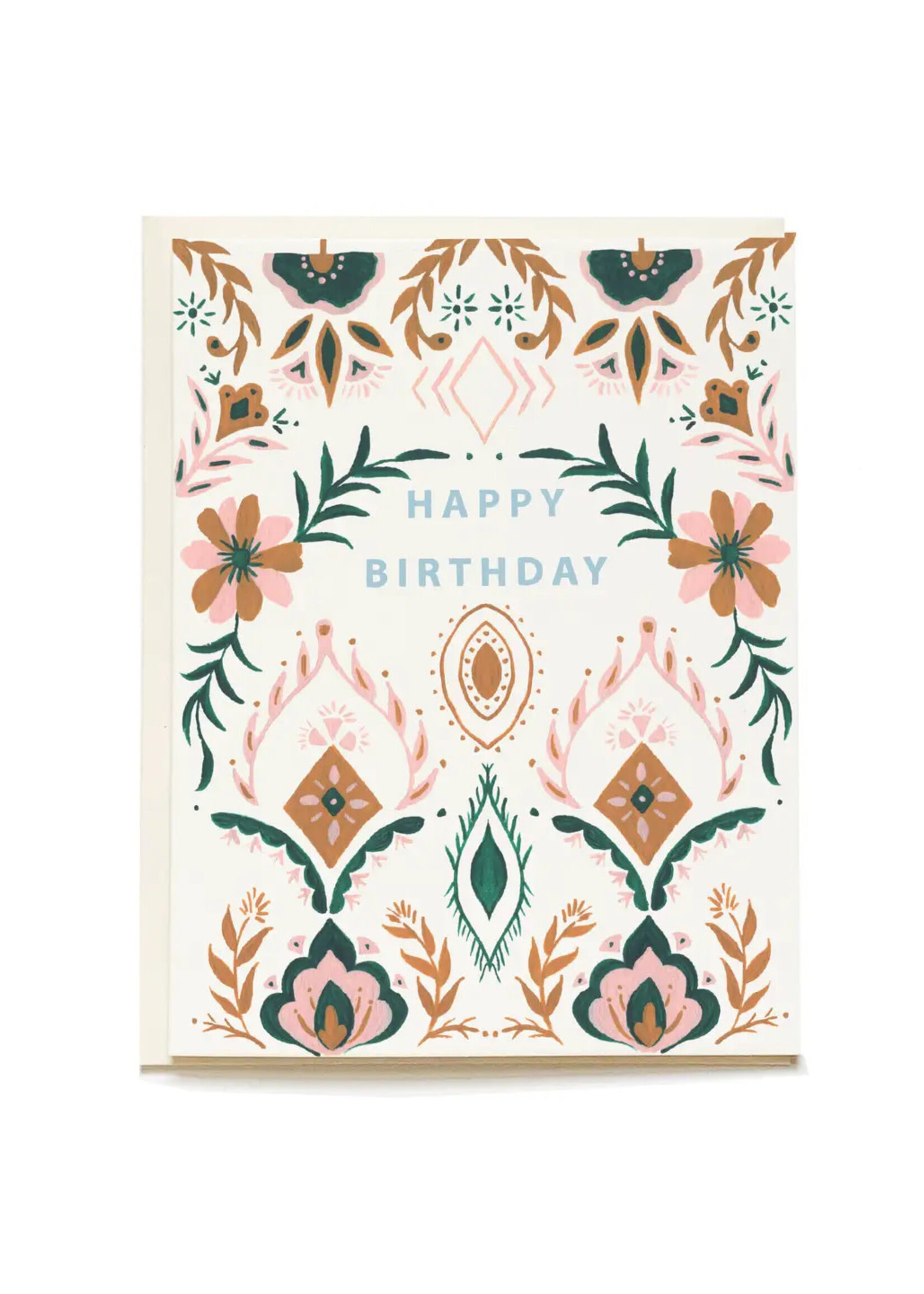 Pen + Pillar Jewel Oasis Birthday Card
