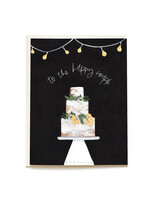 Pen + Pillar FINAL SALE - Decorative Cake Wedding Card
