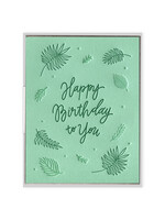 Ink Meets Paper Birthday Ferns Card